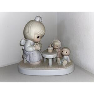 Precious Moments Figurine "May Your Birthday Be A Blessing" 4.5" 1983 Enesco